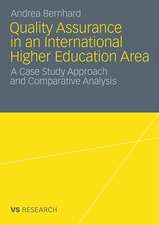 Quality Assurance in an International Higher Education Area: A Case Study Approach and Comparative Analysis