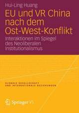 EU und VR China nach dem Ost-West-Konflikt