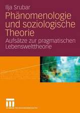 Phänomenologie und soziologische Theorie: Aufsätze zur pragmatischen Lebensweltheorie