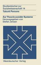 Zur Theorie sozialer Systeme