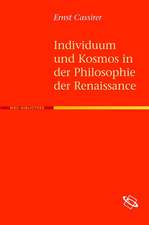 Individuum und Kosmos in der Philosophie der Renaissance