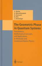 The Geometric Phase in Quantum Systems: Foundations, Mathematical Concepts, and Applications in Molecular and Condensed Matter Physics