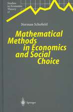 Mathematical Methods in Economics and Social Choice