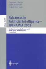 Advances in Artificial Intelligence - IBERAMIA 2002: 8th Ibero-American Conference on AI, Seville, Spain, November 12-15, 2002, Proceedings