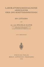 Laboratoriumsdiagnose Menschlicher Virus- und Rickettsieninfektionen: Ein Leitfaden