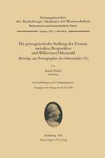 Die petrogenetische Stellung der Tromm zwischen Bergsträßer und Böllsteiner Odenwald (Beiträge zur Petrographie des Odenwaldes VI.): Die petrogenetische Stellung der Tromm zwischen Bergsträßer und Böllsteiner Odenwald