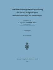 Veröffentlichungen zur Erforschung der Druckstoßprobleme in Wasserkraftanlagen und Rohrleitungen