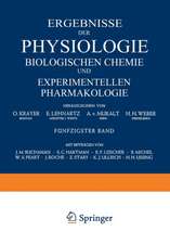 Ergebnisse der Physiologie Biologischen Chemie und Experimentellen Pharmakologie