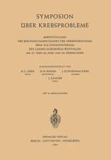 Symposion Über Krebsprobleme: Arbeitstagung des Beratungsausschusses für Krebsforschung beim Kultusministerium des Landes Nordrhein-Westfalen am 27. und 28. Juni 1960 in Düsseldorf