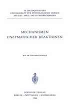 Mechanismen Enzymatischer Reaktionen