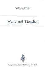 Werte und Tatsachen