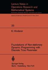 Foundations of Non-stationary Dynamic Programming with Discrete Time Parameter