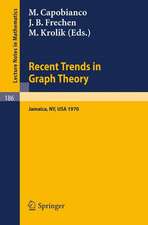 Recent Trends in Graph Theory: Proceedings of the First New York City Graph Theory Conference, Held on June 11 - 13, 1970