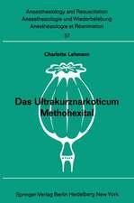 Das Ultrakurznarkoticum Methohexital: Bericht über das Internationale Methohexital-Symposion am 5. Dezember 1970 in Frankfurt/M.