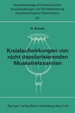 Kreislaufwirkungen von nicht depolarisierenden Muskelrelaxantien