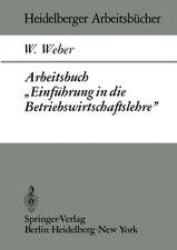 Arbeitsbuch „Einführung in die Betriebswirtschaftslehre”