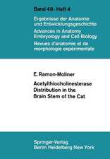 Acetylthiocholinesterase Distribution in the Brain Stem of the Cat