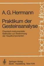 Praktikum der Gesteinsanalyse: Chemisch-instrumentelle Methoden zur Bestimmung der Hauptkomponenten