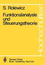 Funktionalanalysis und Steuerungstheorie