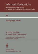 Verkehrsanalyse in endlichen Zeiträumen: Grundlagen und Erweiterungen der Operationalen Analyse