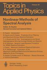 Nonlinear Methods of Spectral Analysis