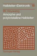 Amorphe und polykristalline Halbleiter