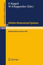 Infinite-Dimensional Systems: Proceedings of the Conference on Operator Semigroups and Applications held in Retzhof (Styria), Austria, June 5-11, 1983