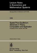 Spatial Price Equilibrium: Advances in Theory, Computation and Application