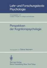 Perspektiven der Kognitionspsychologie