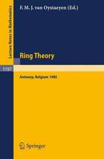 Ring Theory