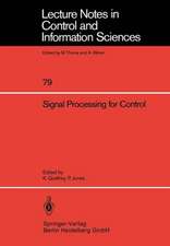 Signal Processing for Control