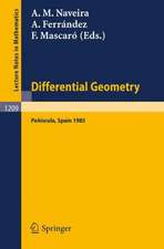 Differential Geometry, Peniscola 1985: Proceedings of the 2nd International Symposium held at Peniscola, Spain, June 2-9, 1985