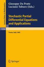 Stochastic Partial Differential Equations and Applications: Proceedings of a Conference held in Trento, Italy, September 30 - October 5, 1985