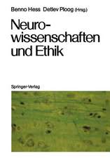 Neurowissenschaften und Ethik: Klostergut Jakobsberg, 20.–25. April 1986, Bundesrepublik Deutschland