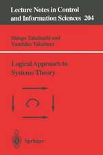 Logical Approach to Systems Theory