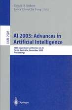 AI 2003: Advances in Artificial Intelligence: 16th Australian Conference on AI, Perth, Australia, December 3-5, 2003, Proceedings