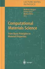 Computational Materials Science