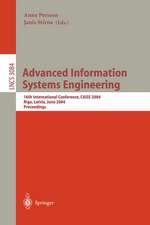 Advanced Information Systems Engineering: 16th International Conference, CAiSE 2004, Riga, Latvia, June 7-11, 2004, Proceedings