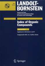 Compounds with 1 to 7 Carbon Atoms (Supplement to Subvolume A and D)