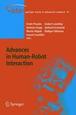 Advances in Human-Robot Interaction