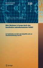 Mehr Wachstum in Europa durch eine Koordination Wirtschaftspolitik ?