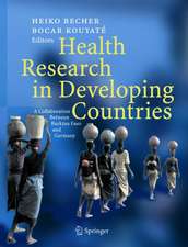 Health Research in Developing Countries: A collaboration between Burkina Faso and Germany