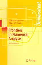 Frontiers of Numerical Analysis: Durham 2004