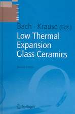 Low Thermal Expansion Glass Ceramics