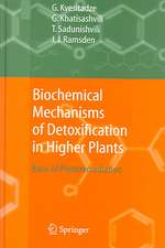 Biochemical Mechanisms of Detoxification in Higher Plants: Basis of Phytoremediation