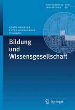 Bildung und Wissensgesellschaft