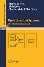 Open Quantum Systems I