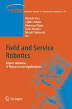 Field and Service Robotics: Recent Advances in Research and Applications