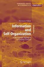 Information and Self-Organization: A Macroscopic Approach to Complex Systems