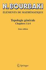 Topologie générale: Chapitres 1 à 4